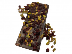 Crash! Dark Cranberry + Pistachio 500g BIG DADDY BAR [GF.DF.] 